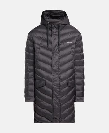 Soft down coat
