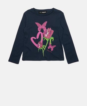 Long-sleeved top