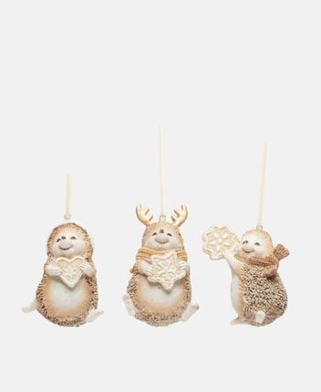 Decorative figures, set of 3