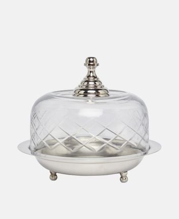 Cake plate with dome