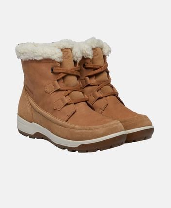 Lace-up ankle boot