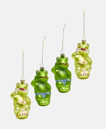 Christmas baubles, set of 4