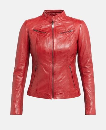 Lamb leather jacket