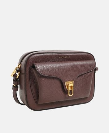 Leather cross body bag