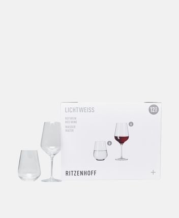 Glasses set, 12 pcs.