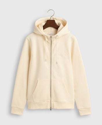Hooded sweat jacket