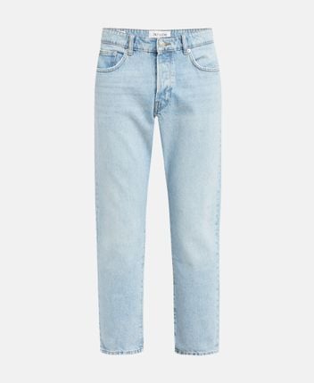 Straight-leg jeans