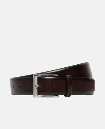 Leather belt