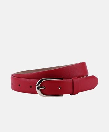 Leather belt