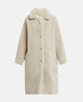 Fake fur coat