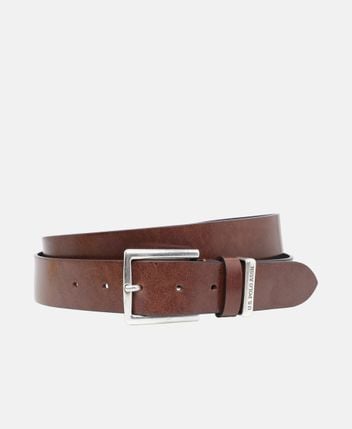 Leather belt
