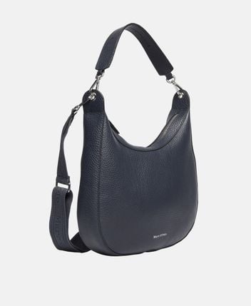 Leather hobo bag