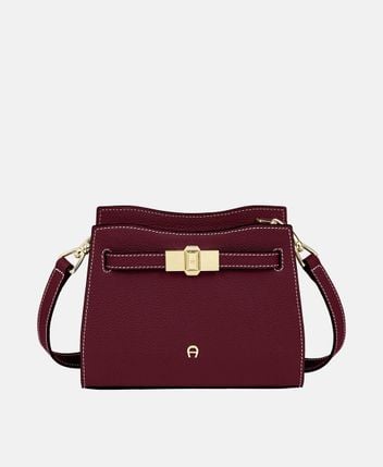 Leather cross body bag Farah