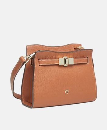 Leather cross body bag Farah