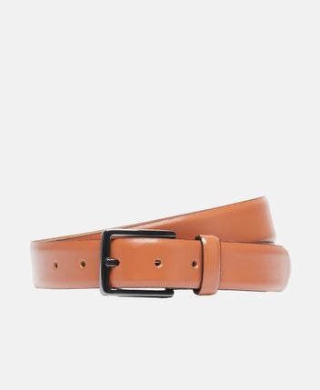Leather belt