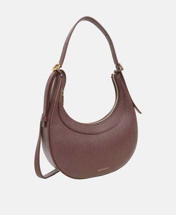 Leather shoulder bag