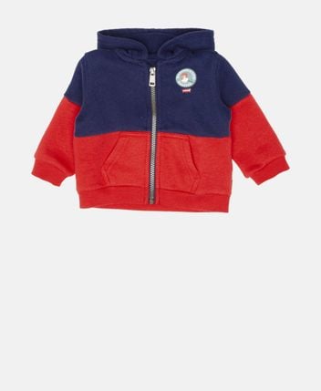Hooded sweat jacket