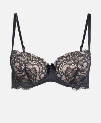 Underwired bra, B cup