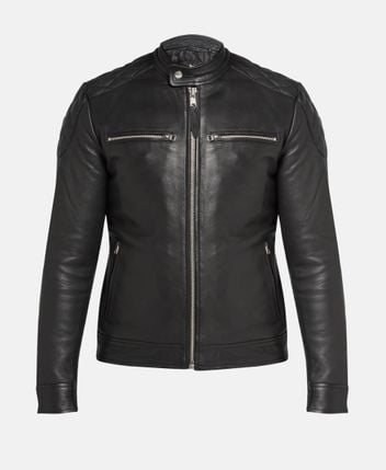 Lamb leather jacket