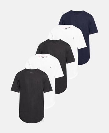 T-shirts, pack of 5 Jprblabrody