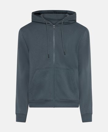 Hooded sweat jacket