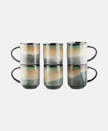 Mugs, set of 6