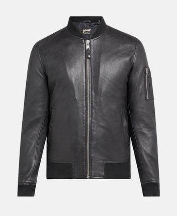 Leather jacket