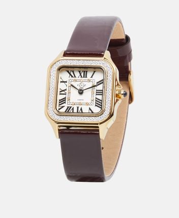 Watch with diamonds