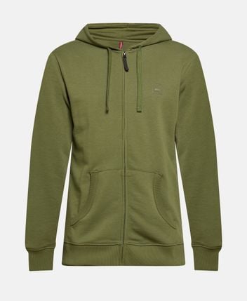 Hooded sweat jacket