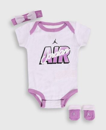 Body, headband & booties set