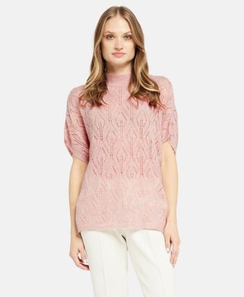 Short-sleeved pullover