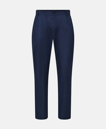 Silk-blend chino