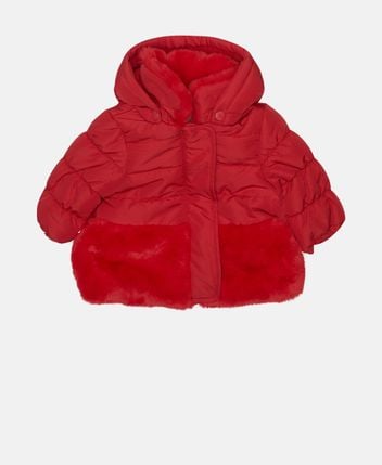 Faux fur jacket