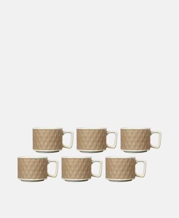Cups, set of 6