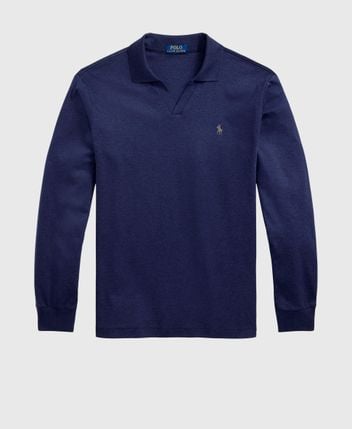 Long sleeved polo shirt