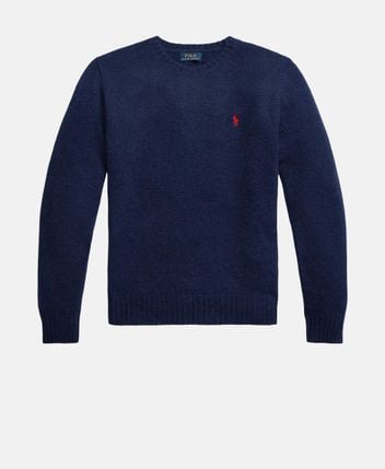 Wool-blend pullover
