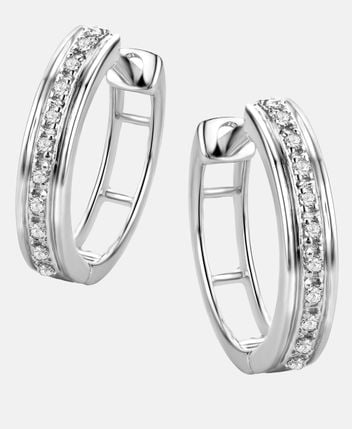 Diamond earring