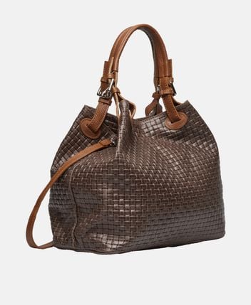 Leather handbag