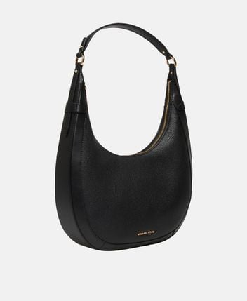 Leather shoulder bag