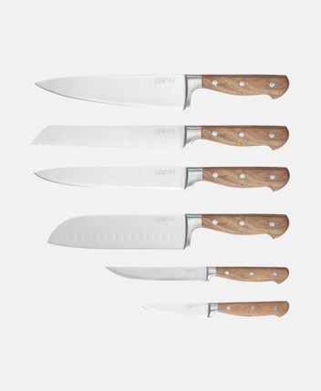 Knife set, 6 pieces