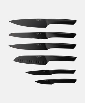 Knife set, 6 pieces