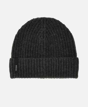 Wool-blend beanie