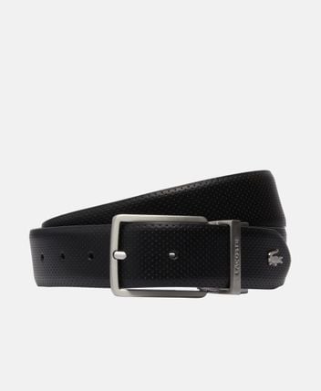 Reversible leather belt