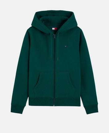 Hooded sweat jacket