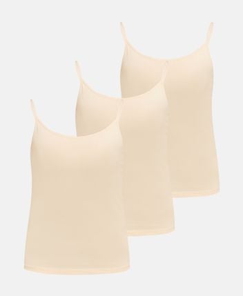 Undershirts, pack of 3