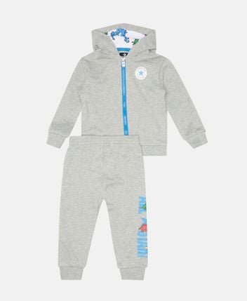 Sweat jacket and trousers