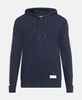 Hooded sweat jacket
