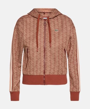 Hooded sweat jacket