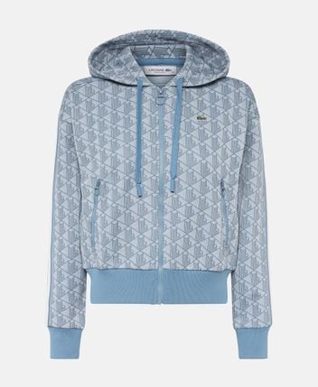 Hooded sweat jacket