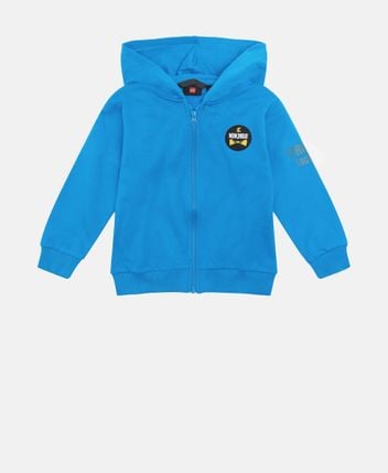 Hooded sweat jacket